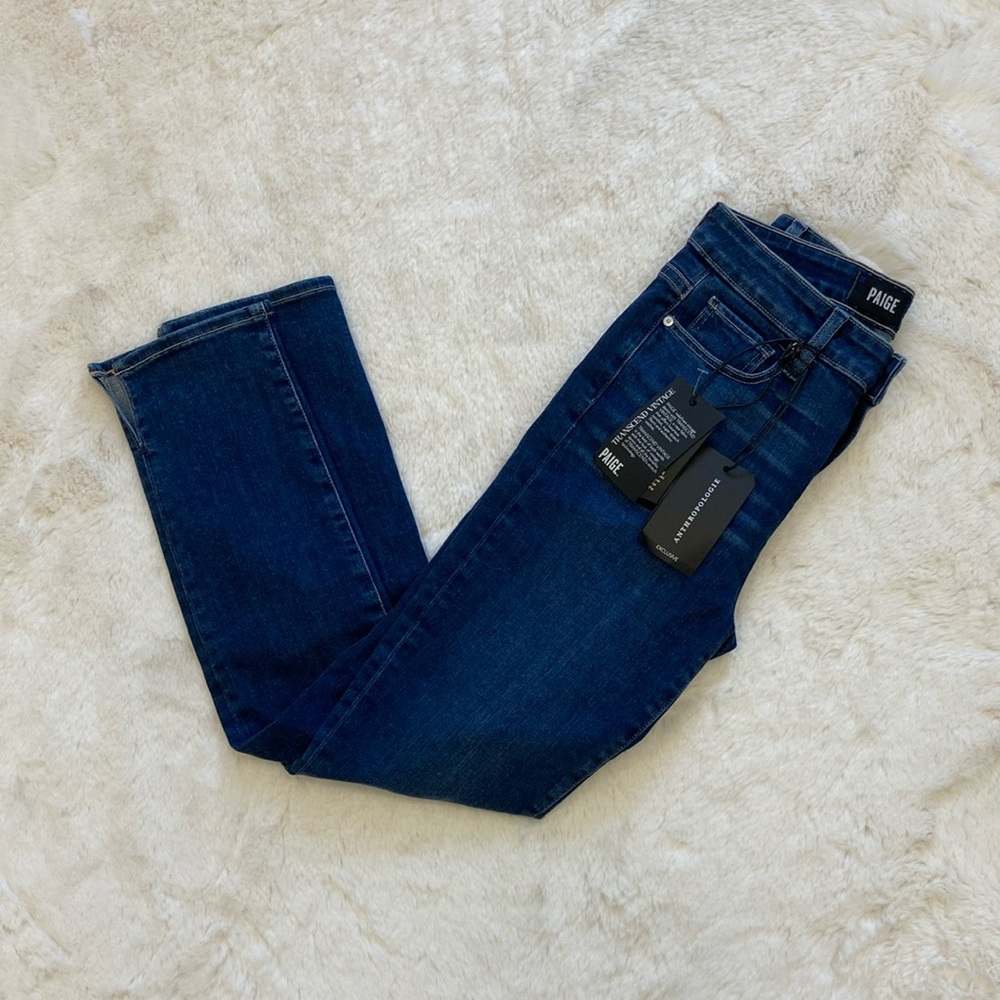 NWT PAIGE Women's Blue Skinny Jeans